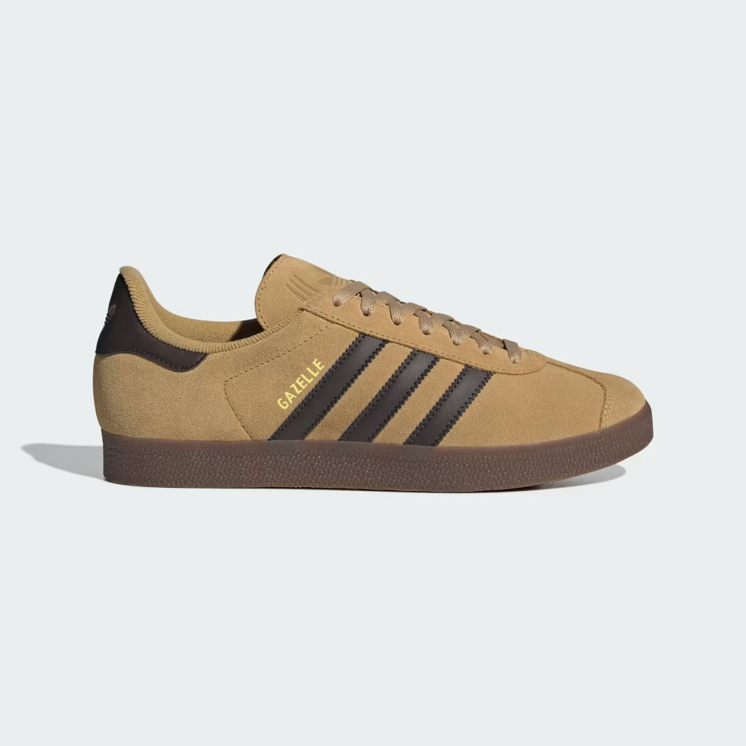adidas Gazelle Shoes Golden Beige 6.5 Mens | adidas (US)
