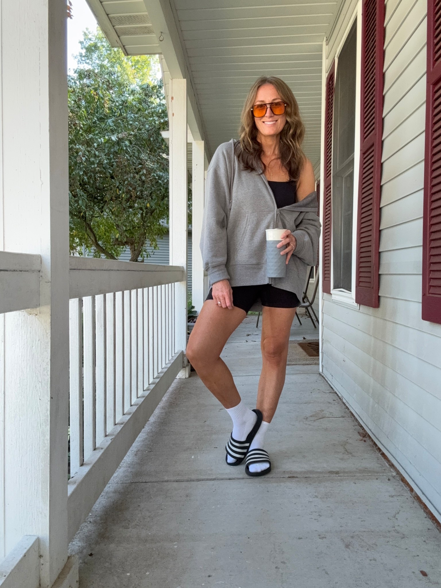 9/29/25 ✨ Cami is a small. Shorts are a small.

Everyday outfits. Easy outfits. Easy outfit ideas. Neutral basics. Fall outfits. Fall outfit idea. Casual outfits. Basic mom outfit. Casual outfit idea. Casual outfit. Everyday outfit. Mom outfit. Street style. Casual mom outfit. Amazon fashion. Sports mom outfits. Sports mom outfit idea.

#LTKOver40 #LTKSeasonal #LTKFindsUnder100