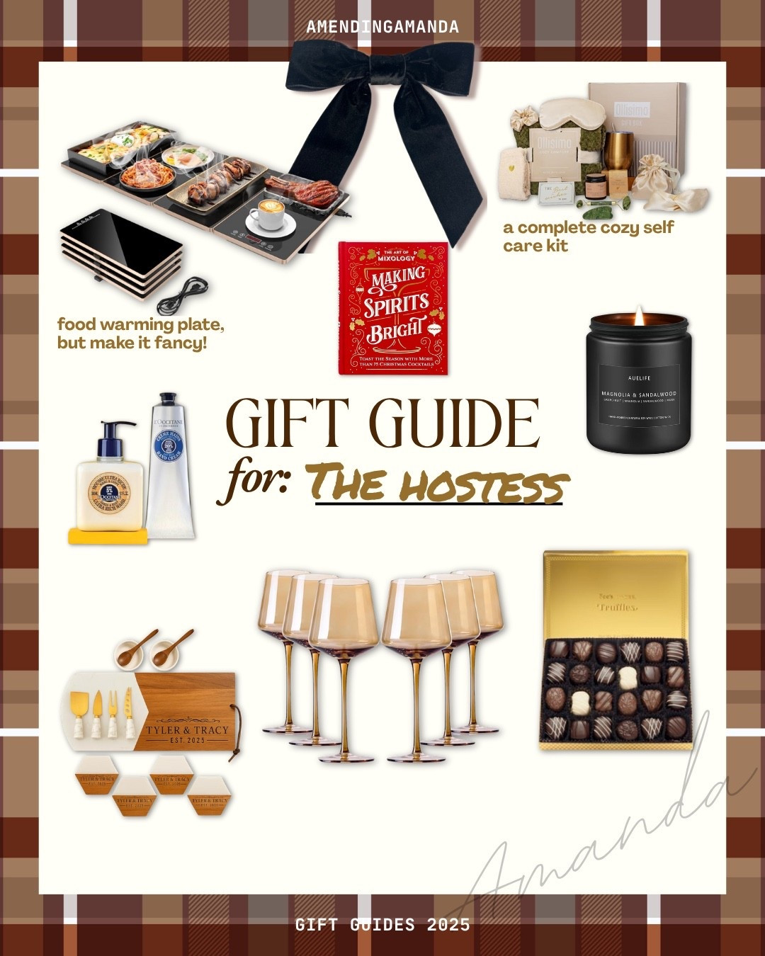 Gift Guide for the Hostess ❤️

Wine glasses, stemware, hostess gifts, warming plate, candle, charcuterie board, spa set, cocktail book 

#LTKCyberWeek #LTKGiftGuide #LTKHome