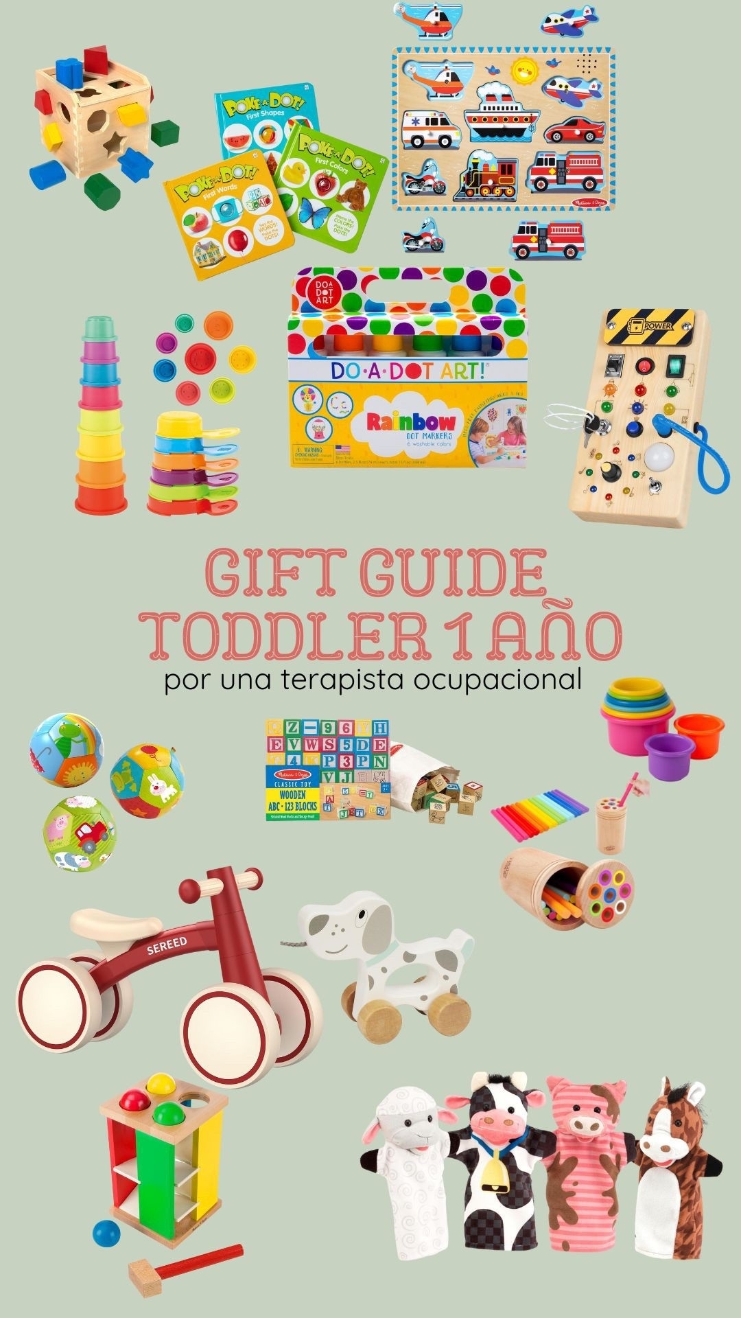 Toys for one year olds from an Occupational Therapist’s point of view 🫶🏻

#LTKBaby #LTKKids #LTKGiftGuide