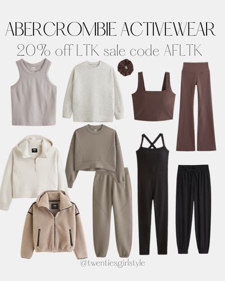 Abercrombie activewear  20% off code AFLTK 🙌🏻🙌🏻

#LTKstyletip #LTKfitness #LTKSale