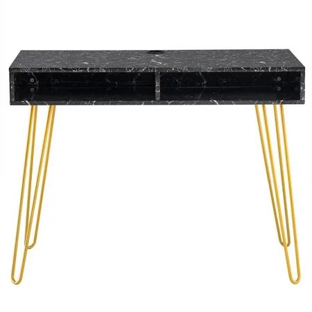 Ktaxon Marble Iron Foot Computer Table,Simple Modern Makeup Vanity Table,Office Furniture,Sturdy Tab | Walmart (US)
