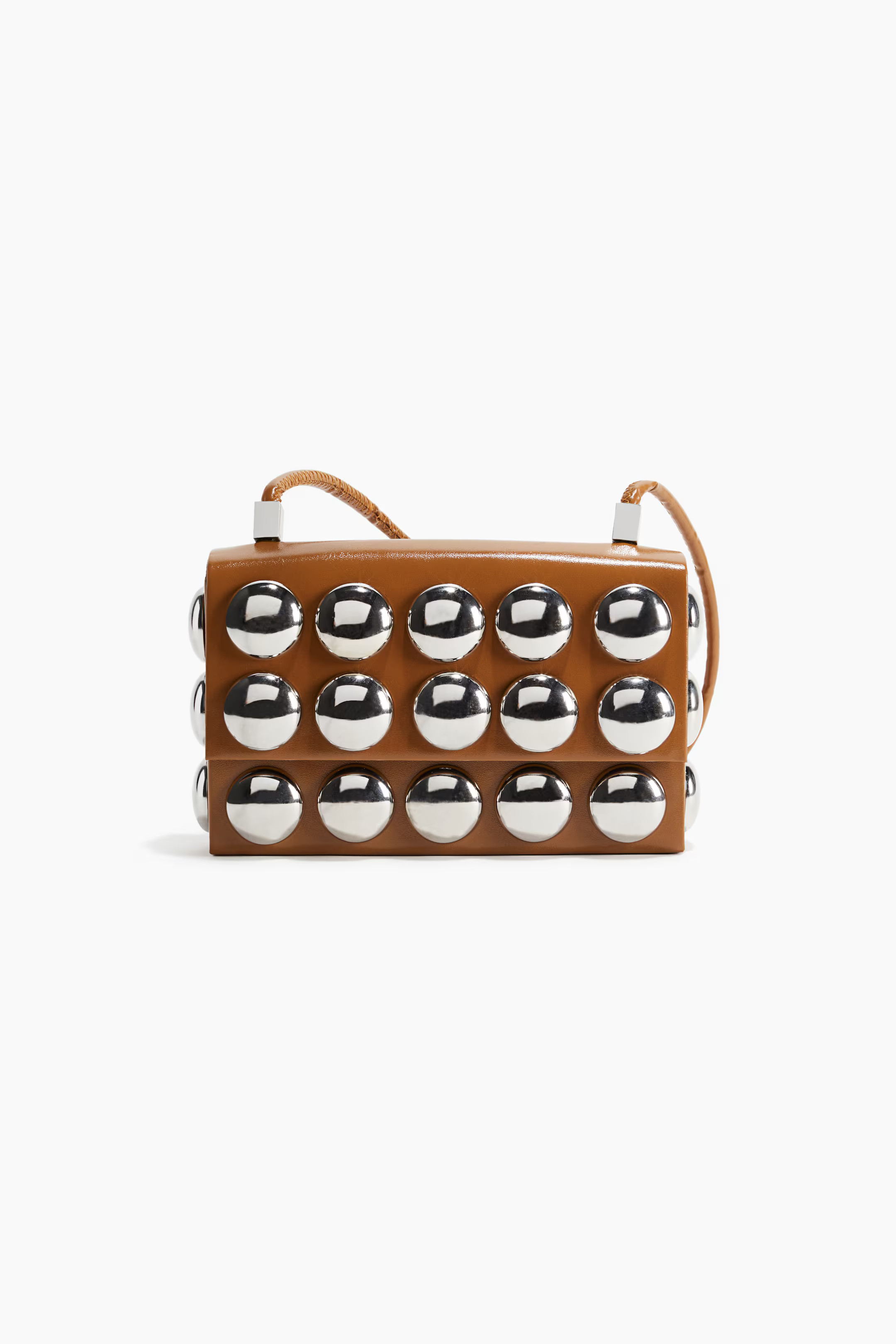 Studded Phone Bag - Light brown - Ladies | H&M US | H&M (US + CA)