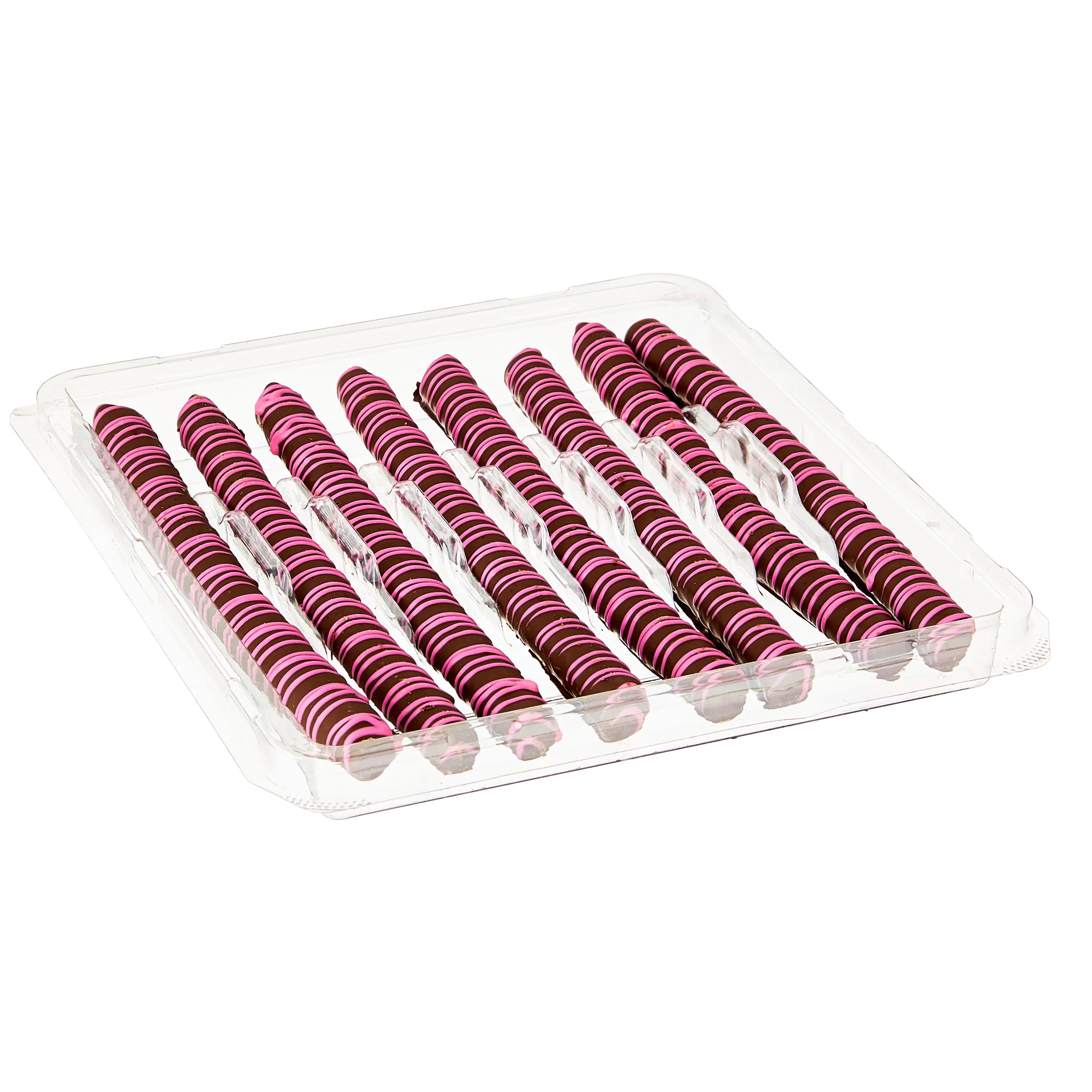 Marketside Chocolatey Covered Pretzel Rods Clamshell decorated for Valentine's celebrations | Walmart (US)