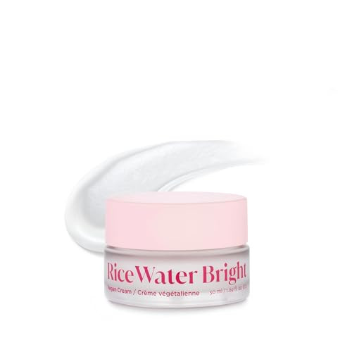 The Face Shop Rice Water Bright Vegan Cream - Instant Moisturization Quick-Absorbing Formula - Vegan, Brightening - Rice Water, Niacinamide, Hyaluronic Acid - Moisturizer Face Cream - Korean Skin Care | Amazon (US)