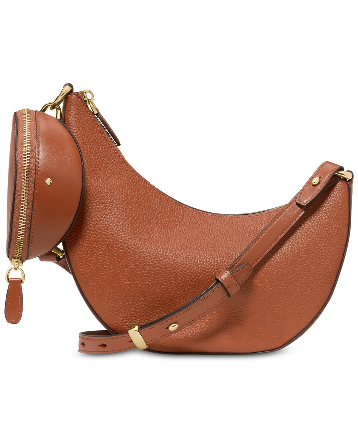 kate spade new york Duo Small Pebbled Leather Crossbody Bag - Southwest Desert | Macy's