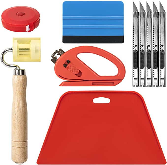 Art3d Wallpaper Tools, Wallpaper Smoothing Tool Kit for Adhesive Contact Paper Window Film Applic... | Amazon (US)