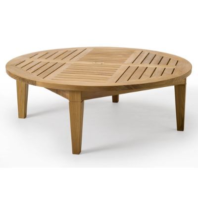 Cassara Chat Table in Natural Finish | Frontgate