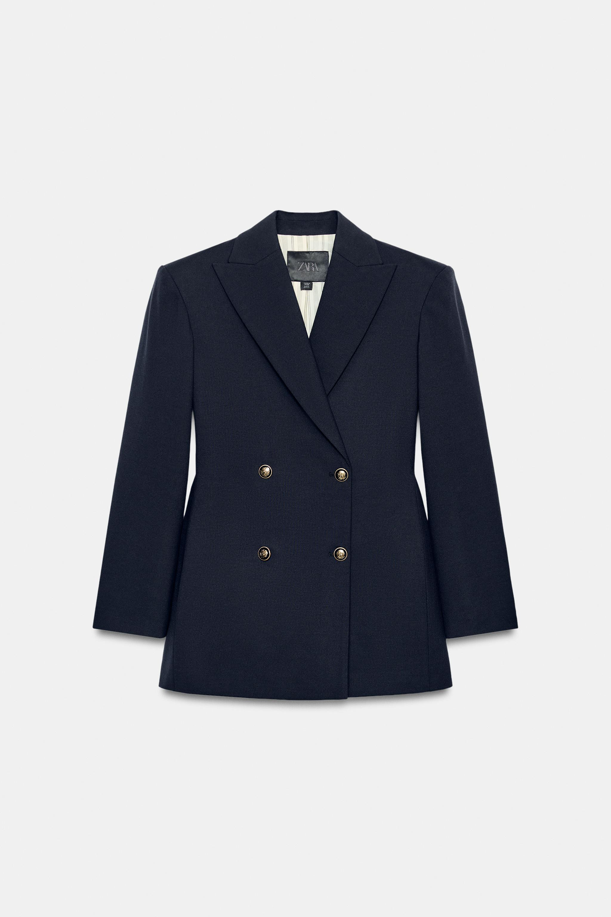 ZW COLLECTION FITTED BUTTONED BLAZER | Zara US