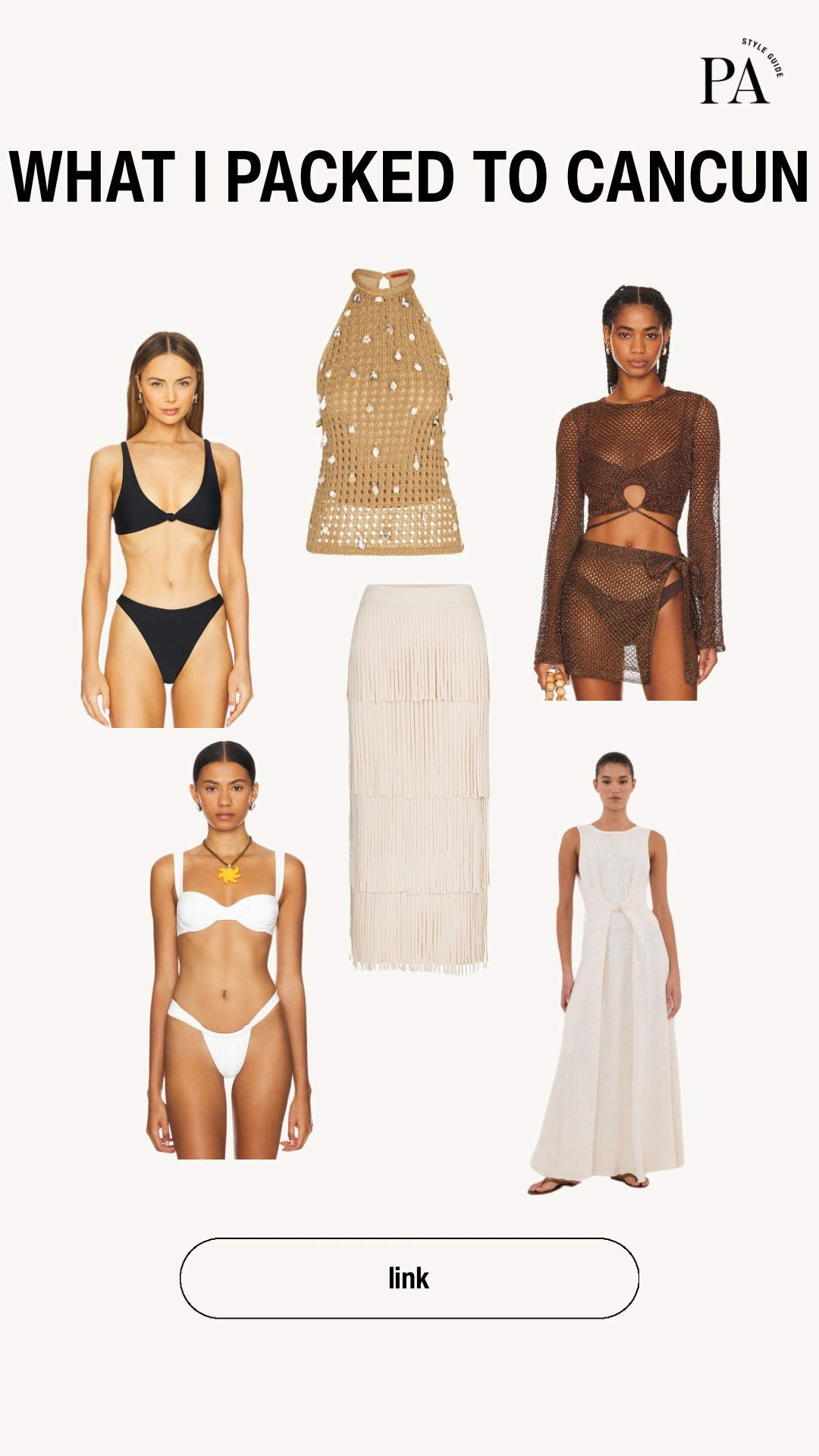 What I packed to Cancun

#LTKSwim #LTKStyleTip #LTKTravel