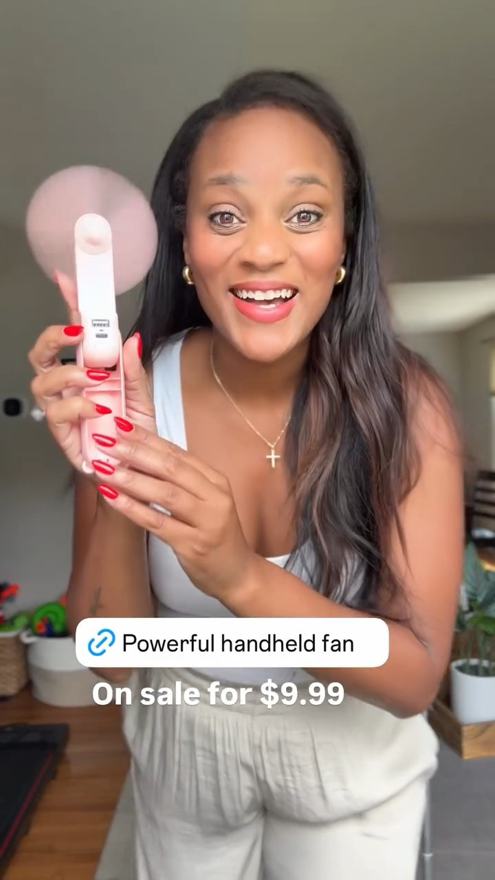 On sale for $9.99! The best + most powerful fan! It’s so good! Had it for years! 




Fan, handheld fan, Amazon fan, vacation essentials 

#LTKTravel #LTKFindsUnder50 #LTKSaleAlert