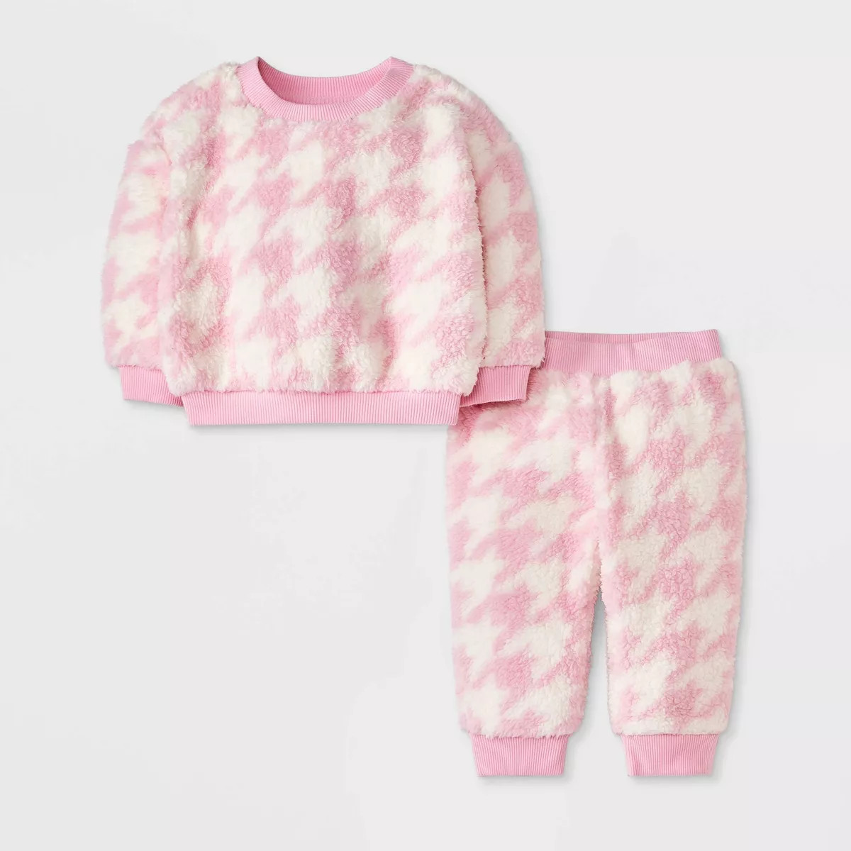 Baby Shearling Top & Bottom Set - Cat & Jack™ | Target
