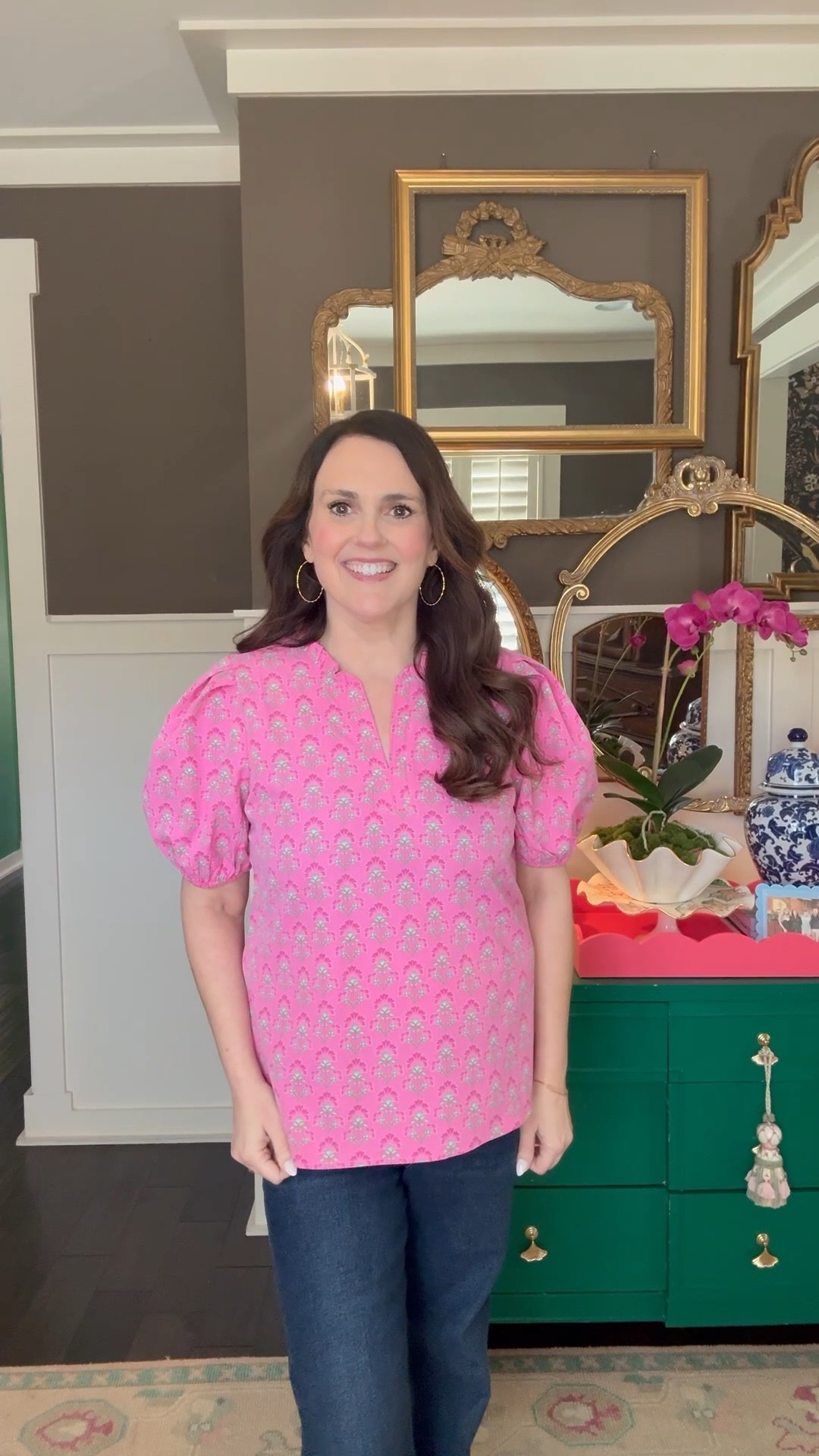 Ready for spring?! This perfectly pink block print top from Mary Square is just what you need! I’m wearing size large. 



#LTKgrwm #LTKValentine #LTKootd