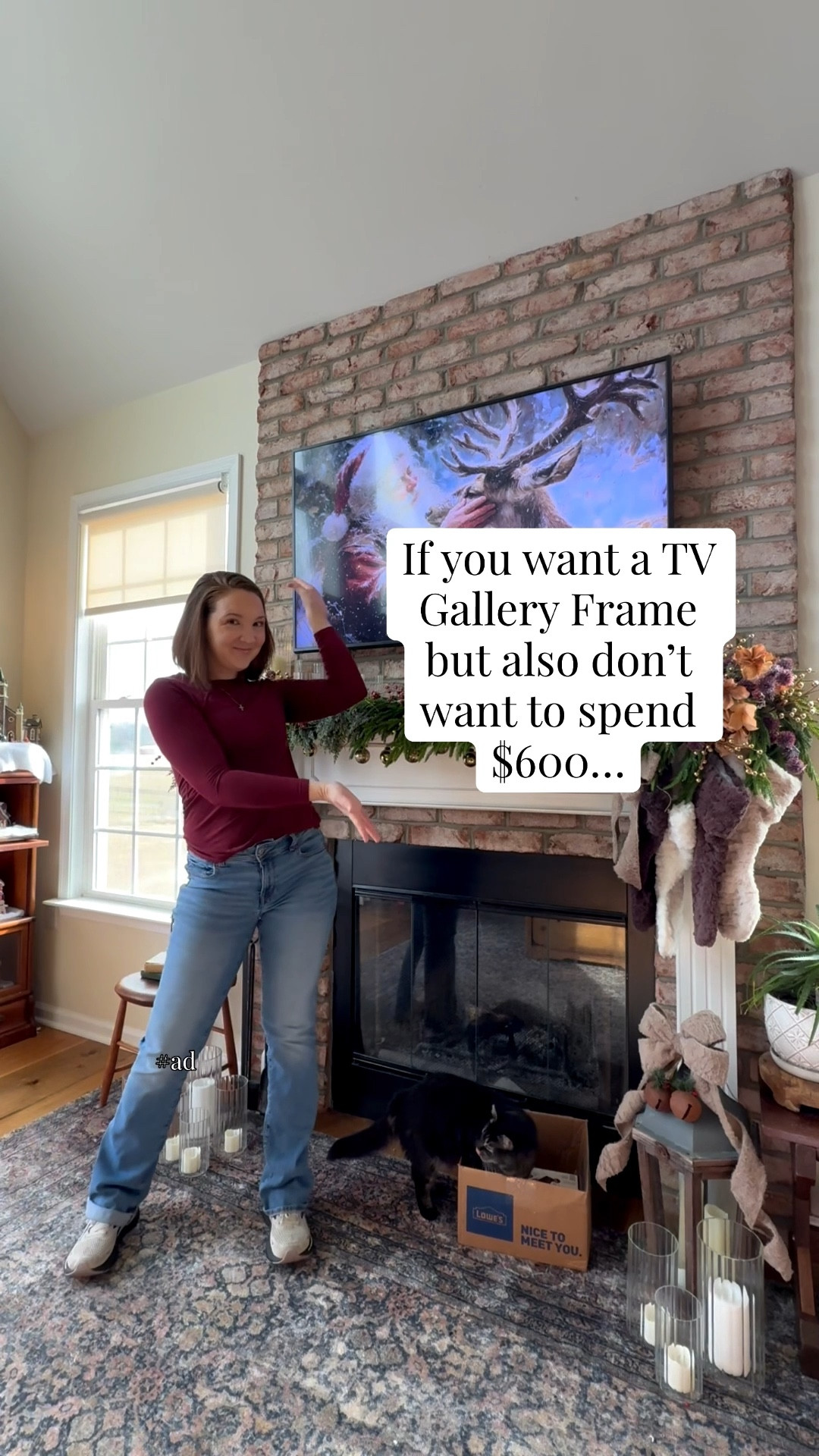 #ad honestly…
Having the right tools makes all the difference. Building this TV frame myself instead of spending $600 might be my favorite DIY win yet 🙌

The Dremel portable multi-saw kit from @loweshomeimprovement made this project so quick and beginner-friendly — clean cuts, easy setup, and perfect for anyone who loves creating a cozy home on a budget. It would even make such a good gift idea for the DIYer in your life. Shop by clicking the thumbnails! Gift idea, gift for him, gift for her, diy gift, portable saw, tv frame, gallery frame, diy home, diy home improvement, diy home tools, cozy diy home, living room decor, affordable home decor, #lowespartner

#LTKvlog #LTKGiftGuide #LTKHome