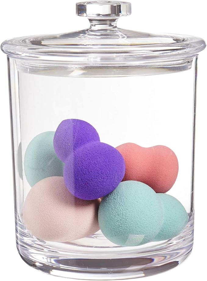 STORi 30-Ounce Premium Quality Clear Plastic Apothecary Jar | Amazon (US)