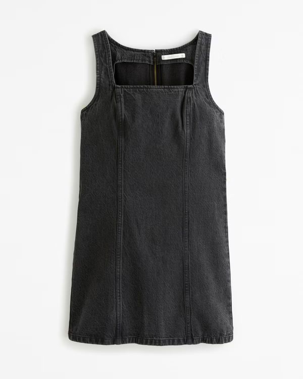 Denim Mini Dress | Abercrombie & Fitch (US)