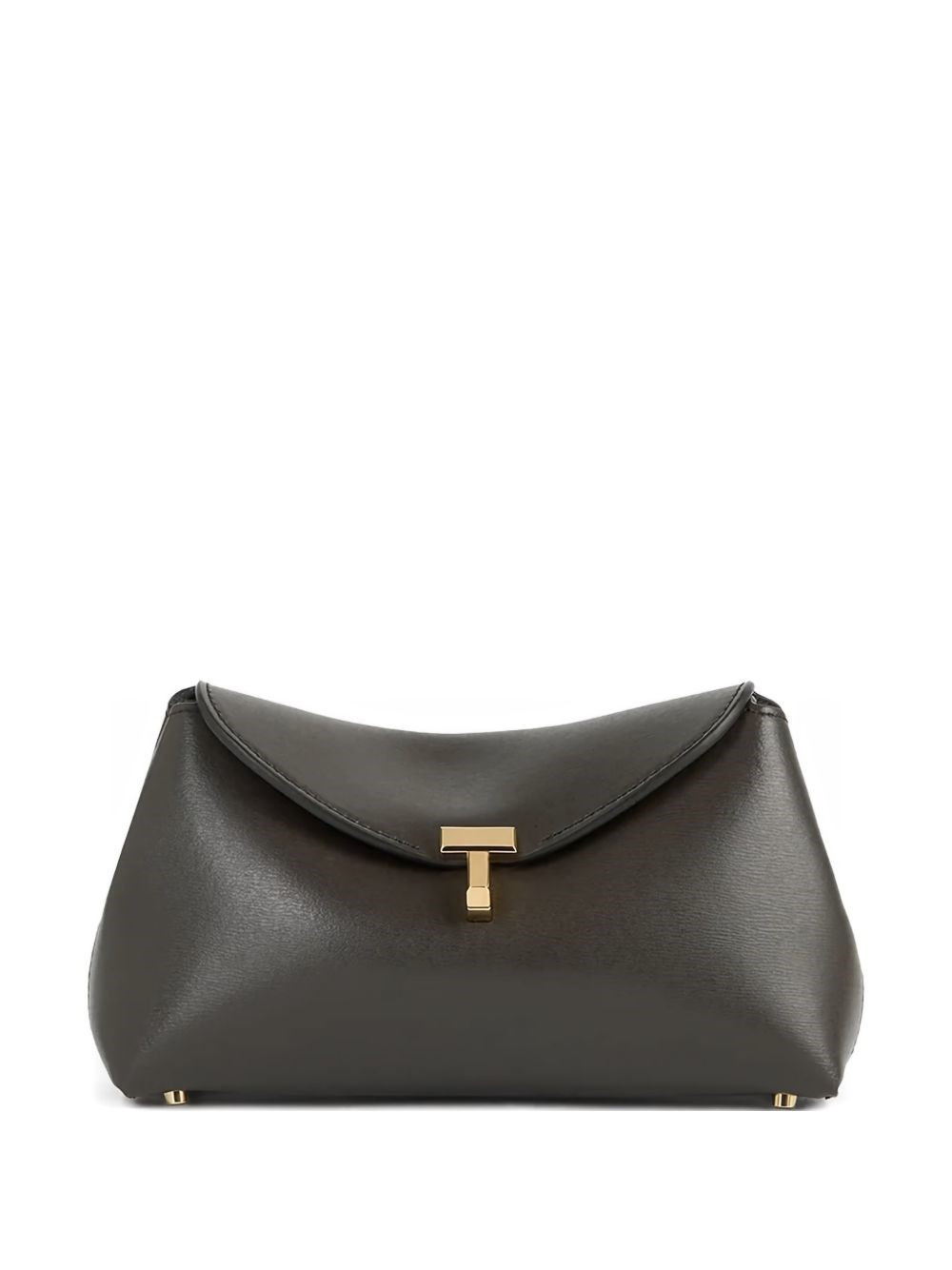 TOTEME T-Lock Mini Leather Clutch | Tessabit Stores (Global)