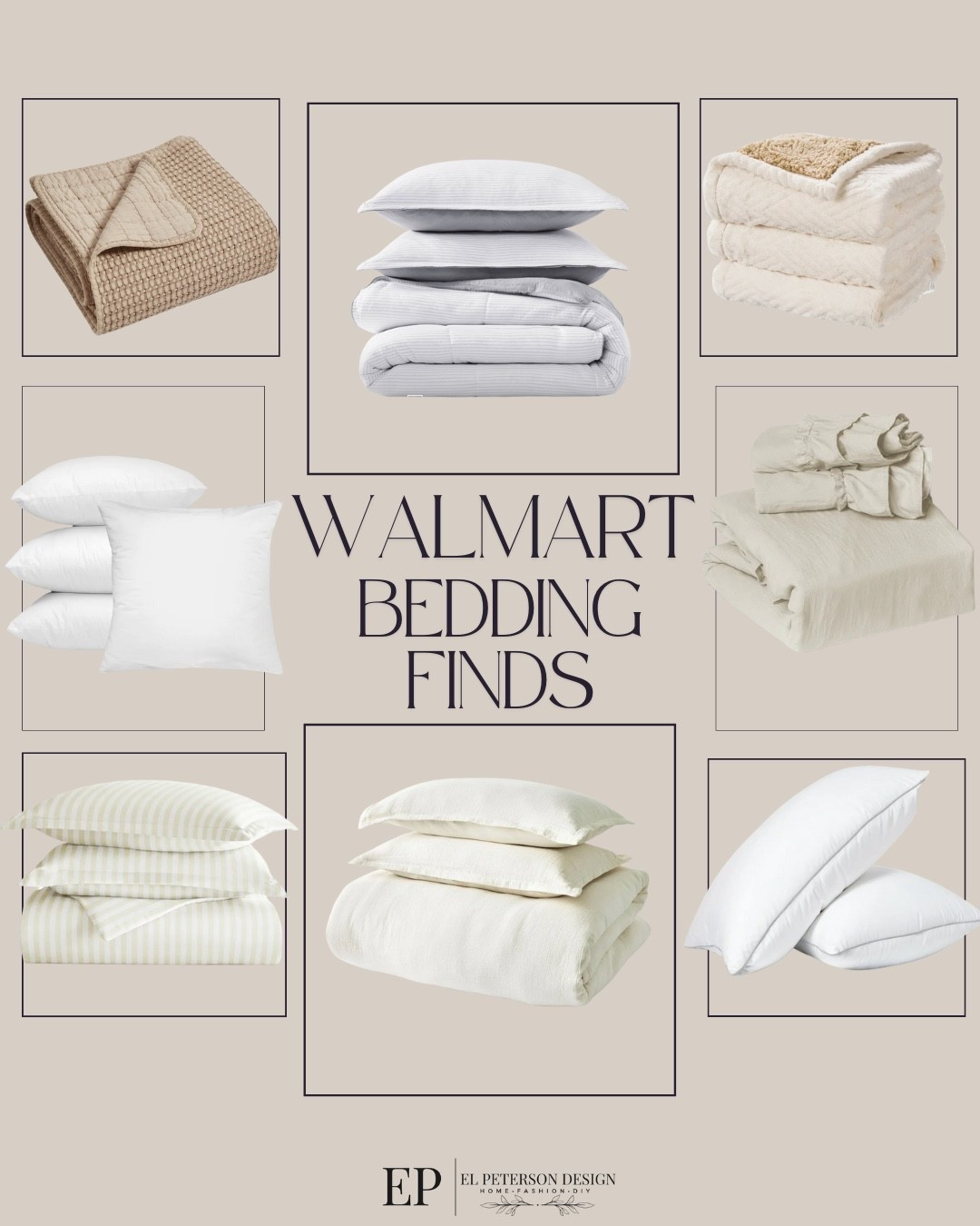 Walmart 
Bedding Finds
Blanket
Pillows
Sheet set
Duvet covers 

#LTKFindsUnder100 #LTKFindsUnder50
