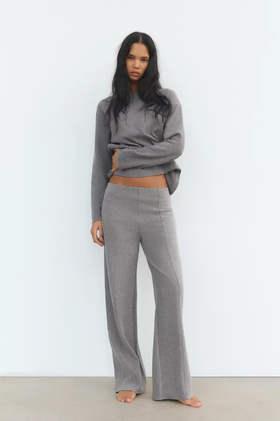 SOFT STRAIGHT LEG PANTS | Zara US