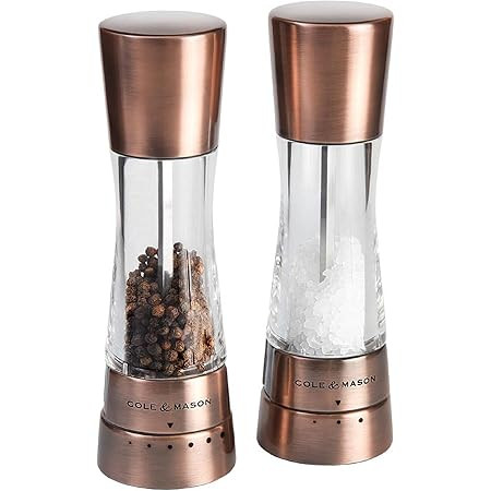 Cole & Mason Derwent Gourmet Precision Copper Salt and Pepper Mill Set with... | Amazon (US)