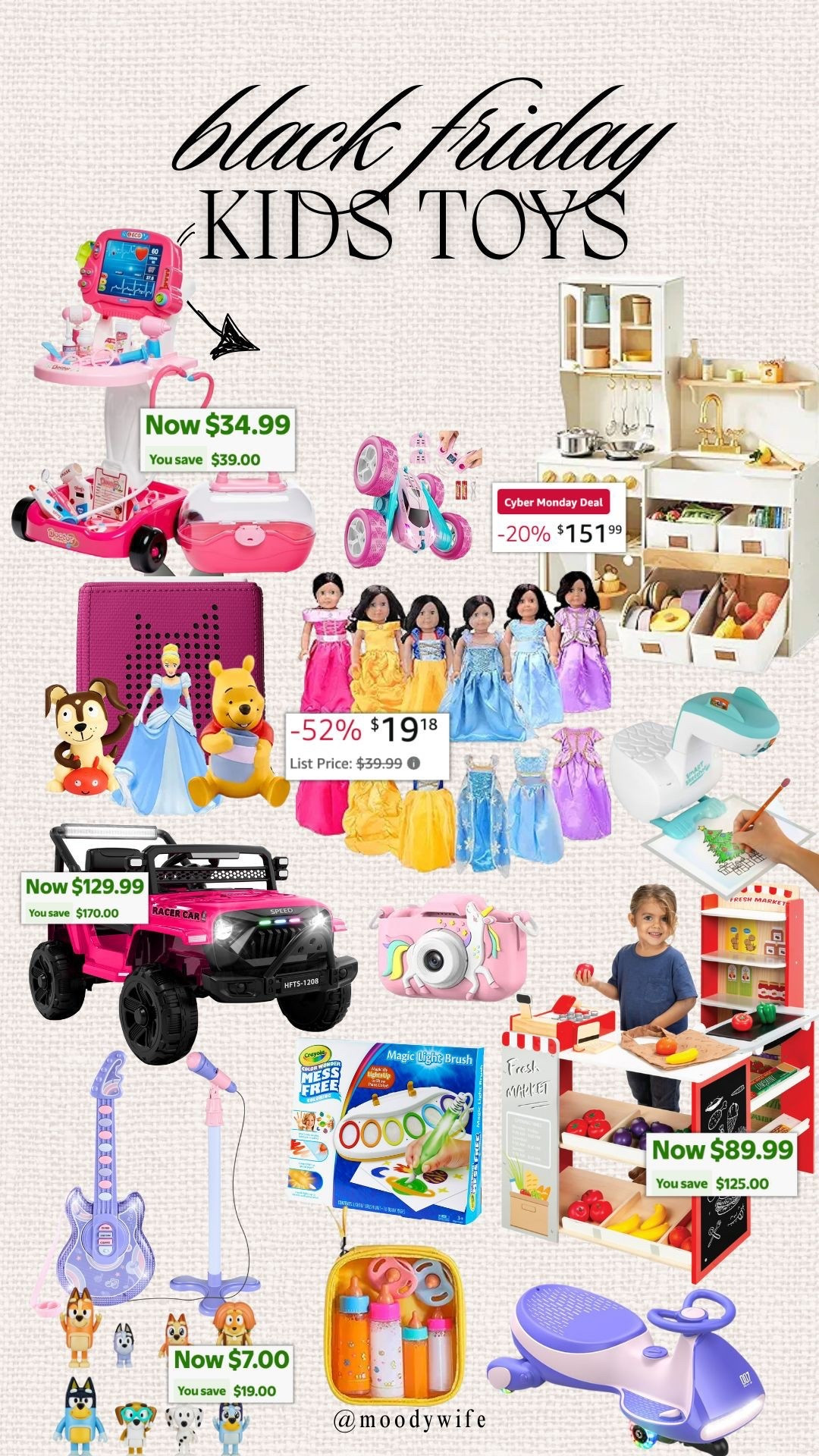 Major discounts on kids toys for Black Friday and Cyber Monday! 

#LTKKids #LTKGiftGuide #LTKCyberWeek