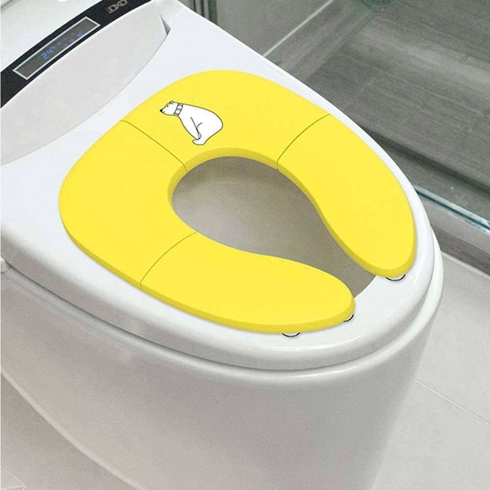 Portable Voyage Enfant Et Bébé Pliable Pour Siège De Toilette,Hygiénique Et Facile à Transpo... | Amazon (FR)