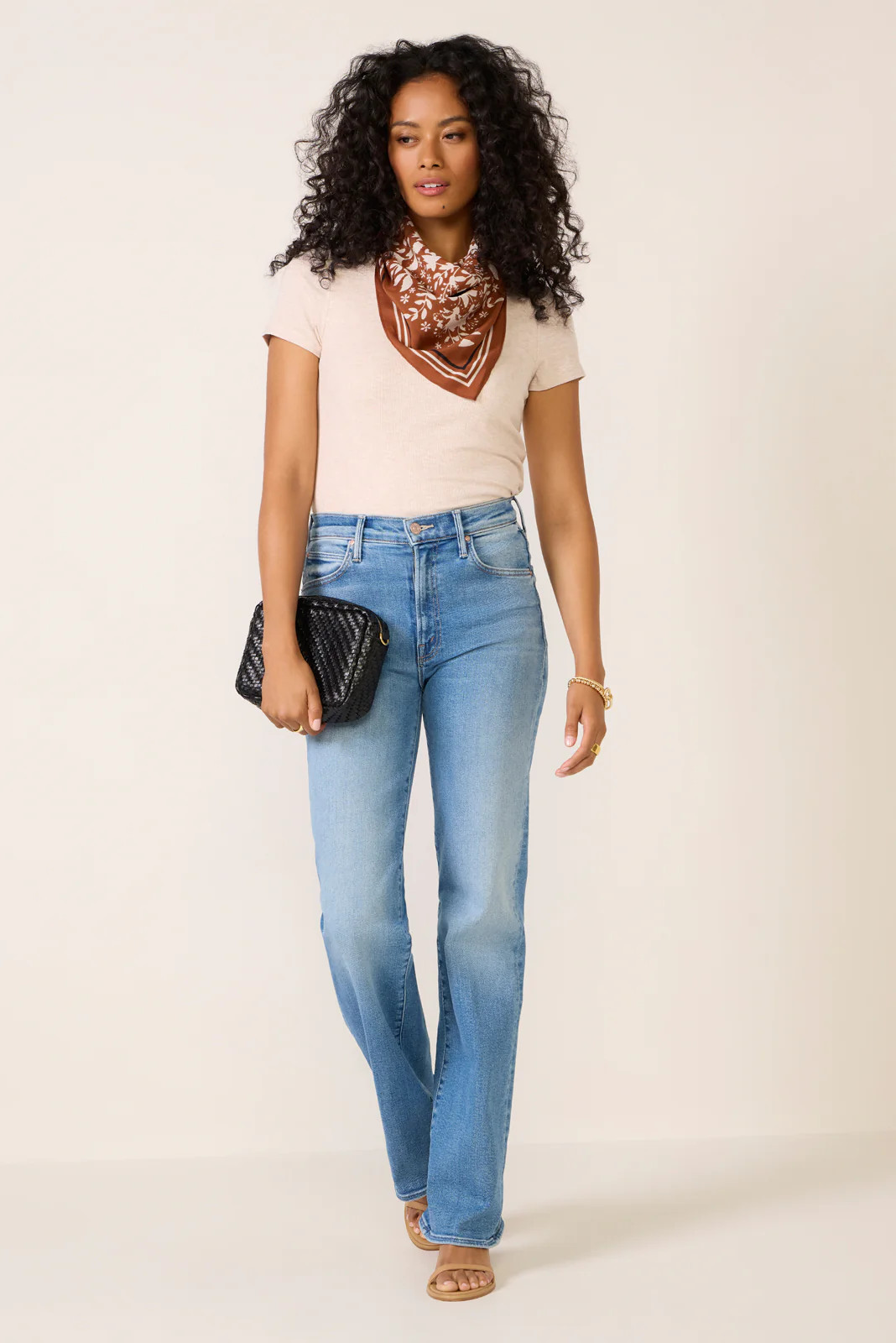 MOTHER Women's The Kick It Jeans, Size 26, Blue | Evereve