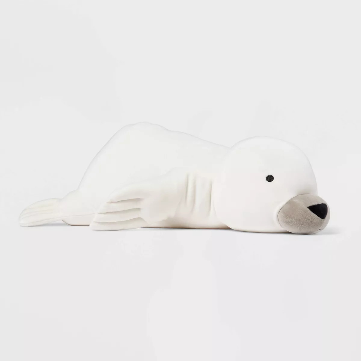 Seal Weighted Plush Kids' Throw Pillow White - Pillowfort™ | Target