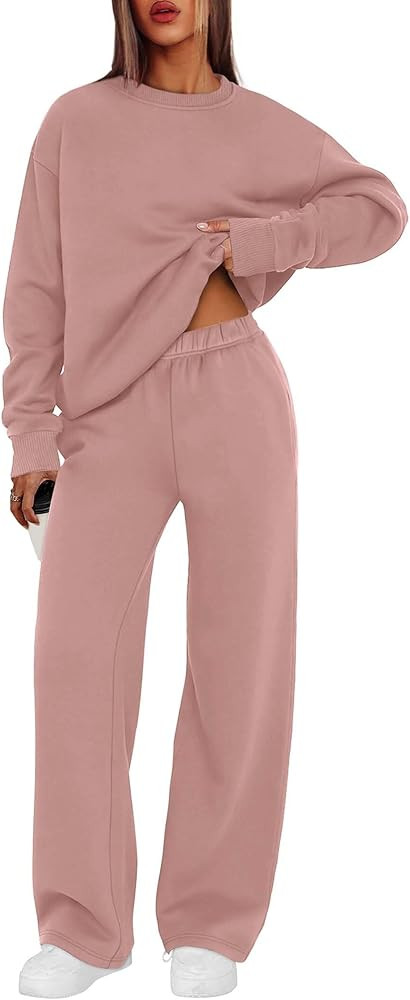 XIEERDUO Sweatsuits Women 2 Piece Outfit Matching Lounge Sets Fall Outfits 2025 Fashion Clothing ... | Amazon (US)