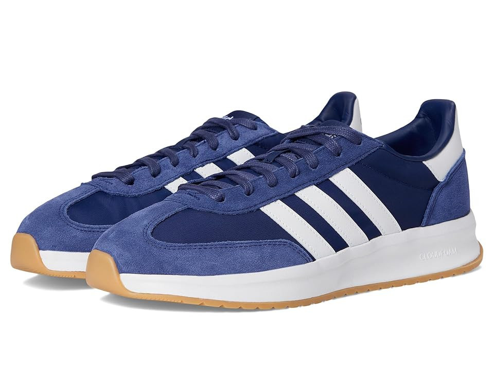 adidas Run 72 Men's Shoes Dark Blue/White/White: 13 D - Medium, Rubber | Zappos.com