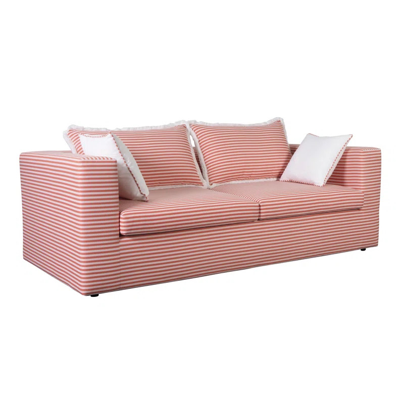 Striped Outdoor Sofa | Wayfair North America