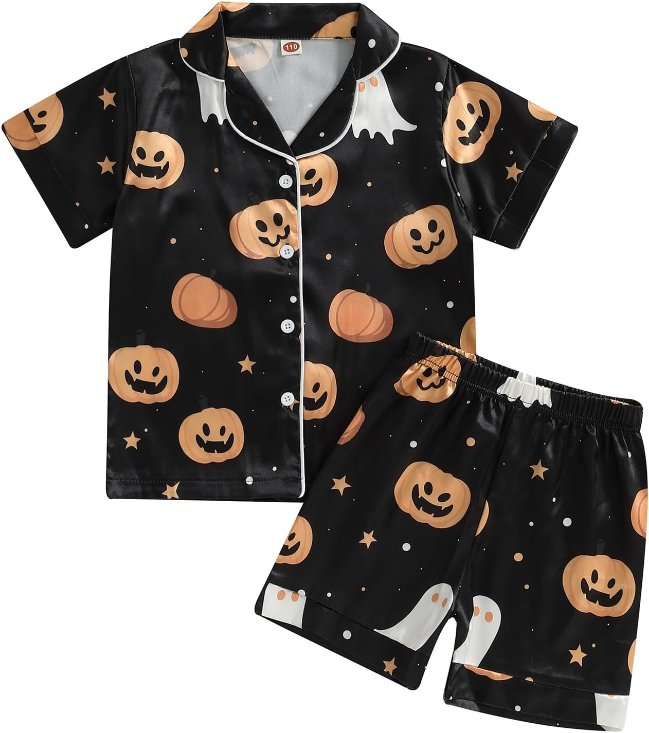 Toddler Kids Girl Boy Halloween Pajamas Fall Christmas Pjs Set Sleepwear | Amazon (US)