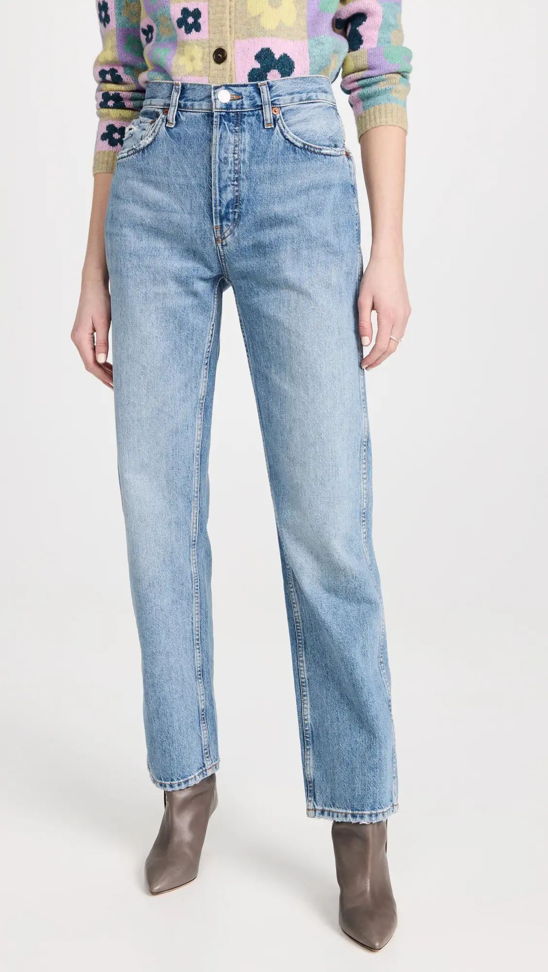RE/DONE 90s High Rise Loose Jeans | Shopbop | Shopbop