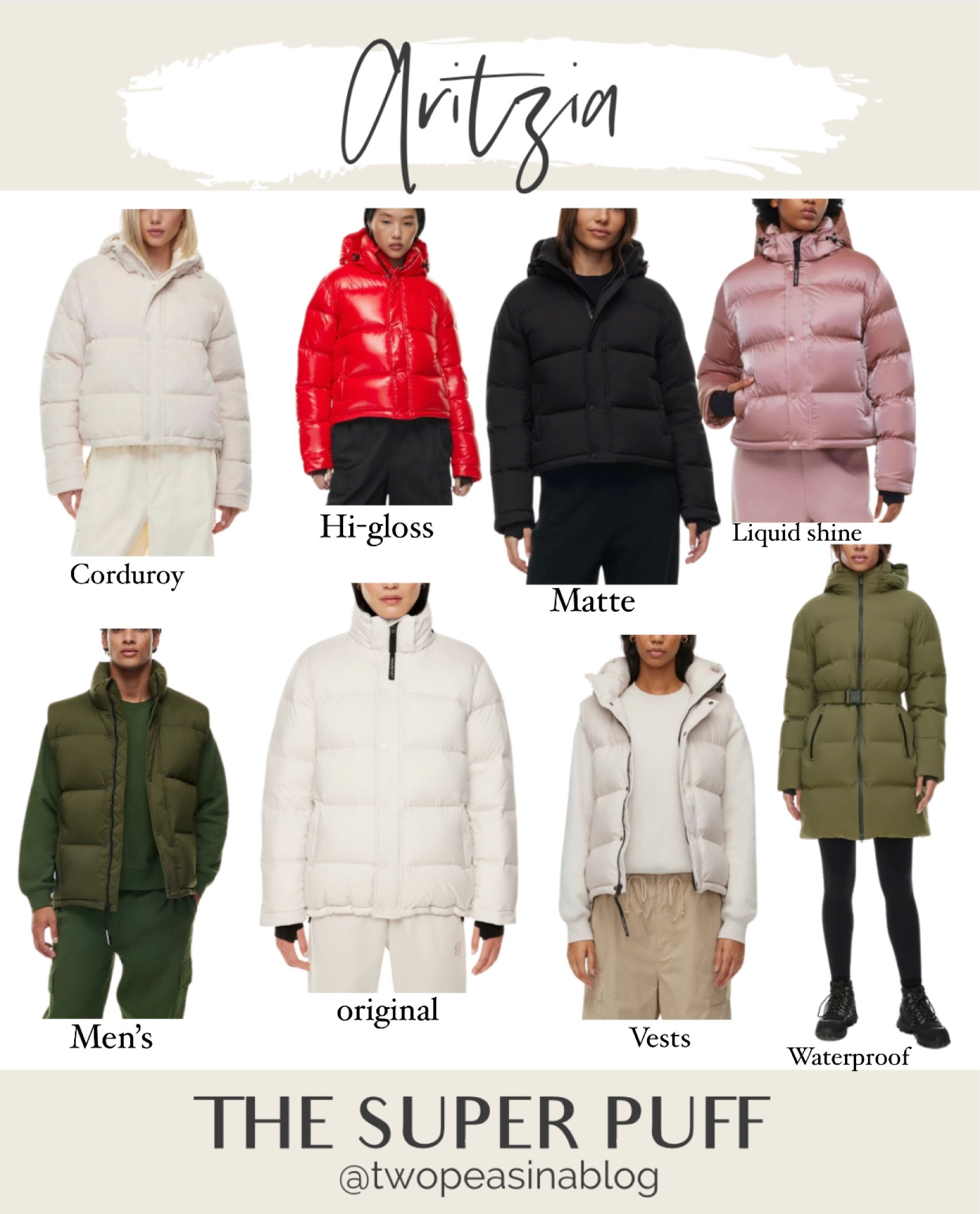 Trending for Winter. The cutest puff jackets. Available in a variety of colors, fabric and fits. 
Super puff. @aritzia #superpuff

#LTKstyletip #LTKGiftGuide #LTKSeasonal