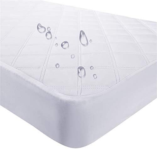 Waterproof Fitted Crib Mattress Pad and Toddler Crib Mattress Protective Baby Crib Mattress Cover... | Amazon (US)