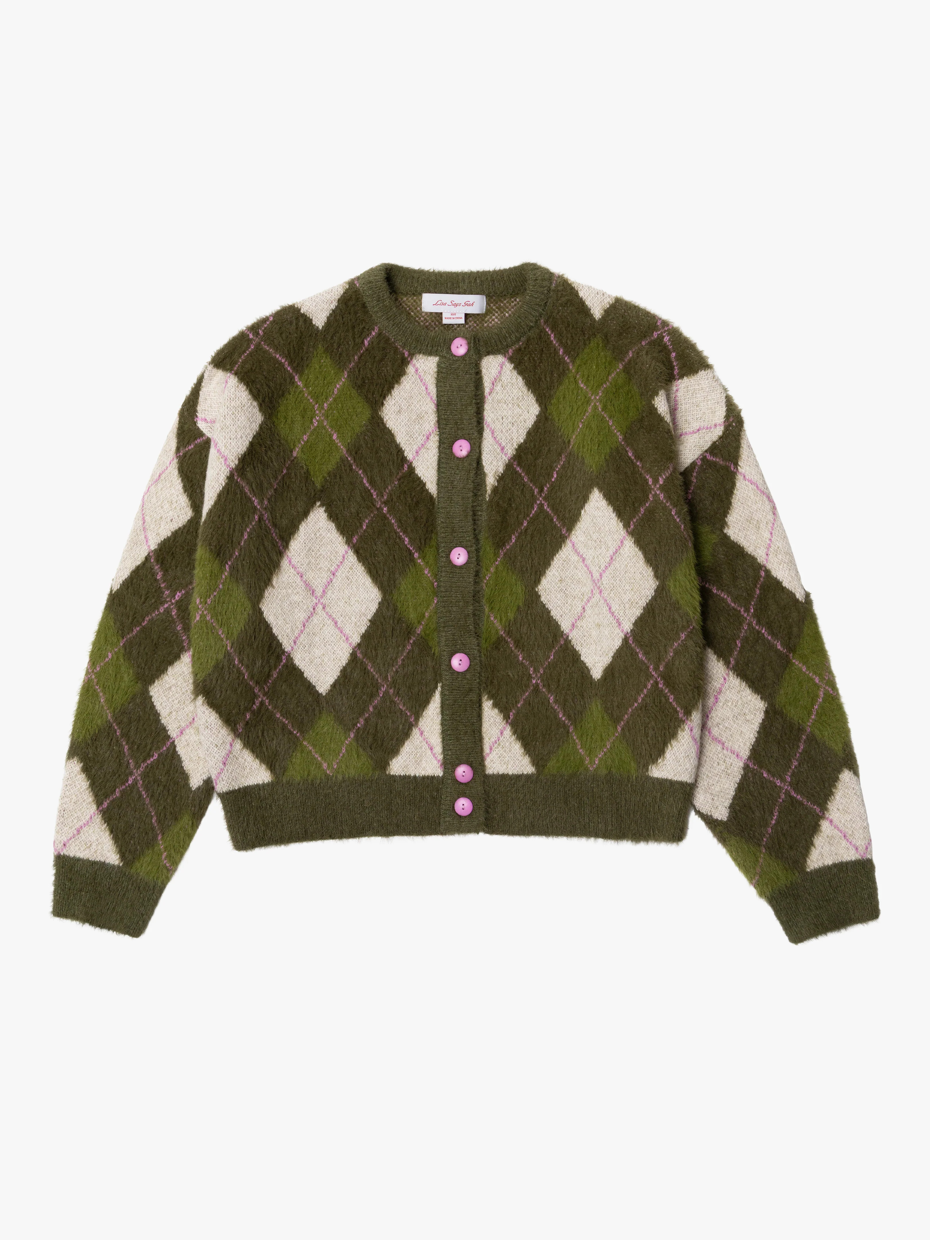 Lauda Cardi - Moss Argyle | Lisa Says Gah