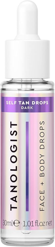 Face and Body Drops, Dark - Illuminating Self Tan Drops, Vegan and Cruelty Free, 1.01 Fl Oz | Amazon (US)