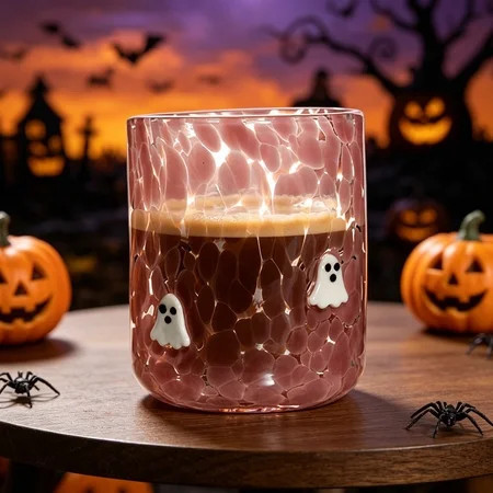 Halloween Cups, Engraved Crystal Cup, Thickened Halloween Glass Cups, Colored Cup For Fruit Drinks | Walmart (US)