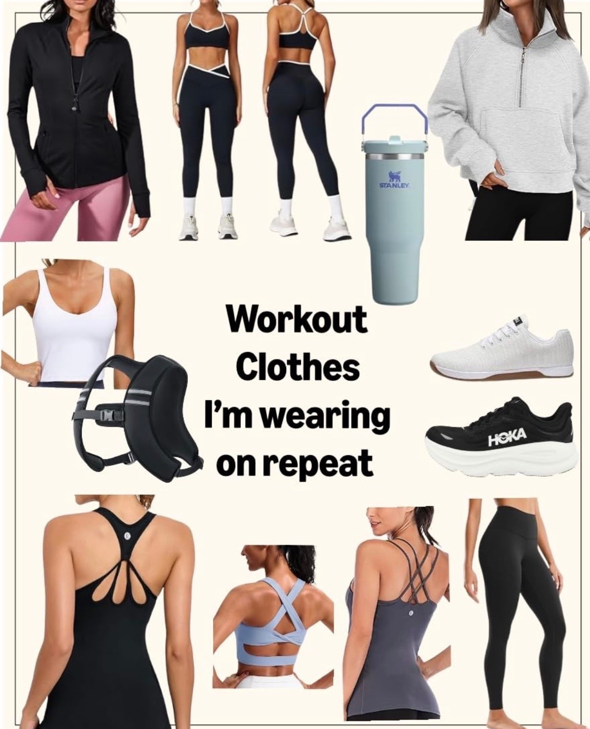 Workout clothes and activewear staples we keep reaching for, supportive sports bras, high-waisted leggings, fitted workout tanks, lightweight zip jackets, oversized pullovers, matching workout sets, cushioned walking shoes, running sneakers, and everyday gym accessories. Comfortable activewear and athleisure pieces for walking, workouts, errands, travel days, and everyday wear with flattering fits, soft fabrics, and versatile neutral colors.

#LTKootd #LTKActive #LTKfitnessgoals