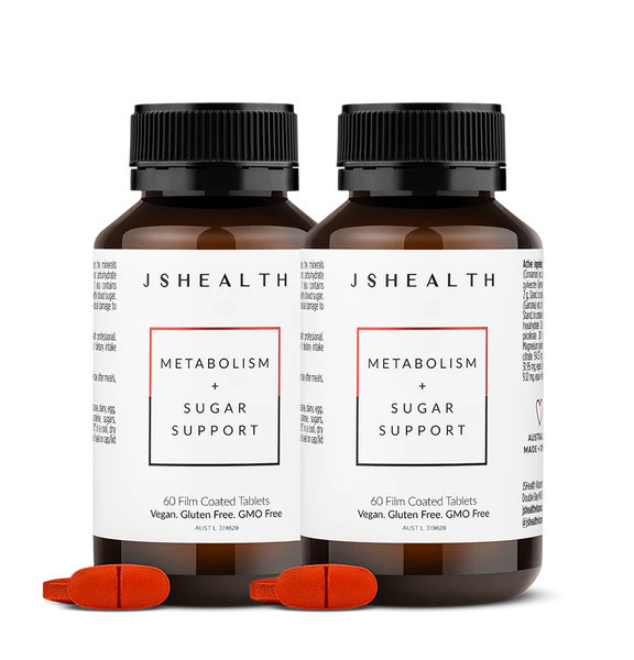 Metabolism + Sugar Support Twin Pack (2 Month Supply) | JS Health (UK & US)