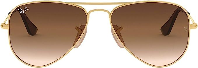 Ray-Ban Rj9506s Metal Aviator Sunglasses | Amazon (US)