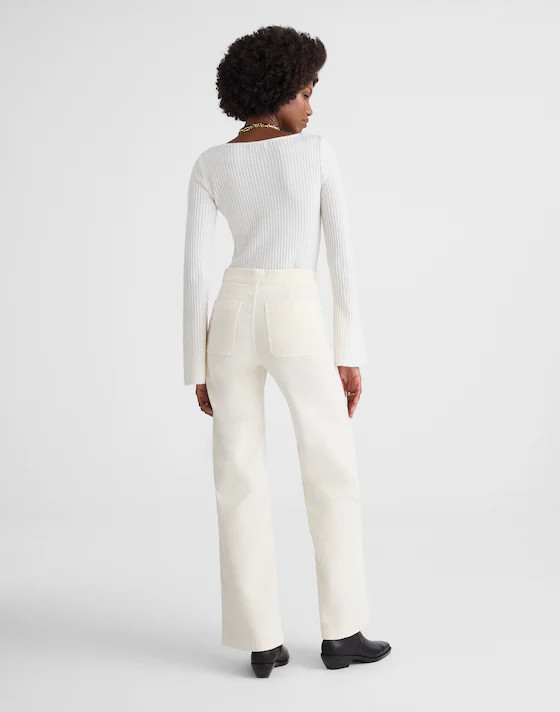 The Wide-Leg Pant in Corduroy | Madewell