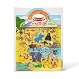 Melissa & Doug Puffy Sticker Play Set: Safari - 42 Reusable Stickers - FSC Certified | Amazon (US)