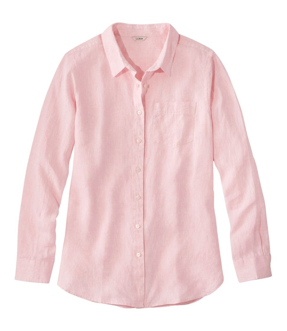 Women's Premium Washable Linen Shirt, Tunic | L.L. Bean