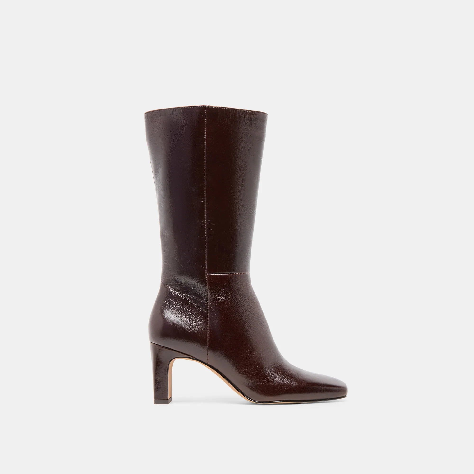 Riggs Chocolate Leather Boots | Dolce Vita | DolceVita.com