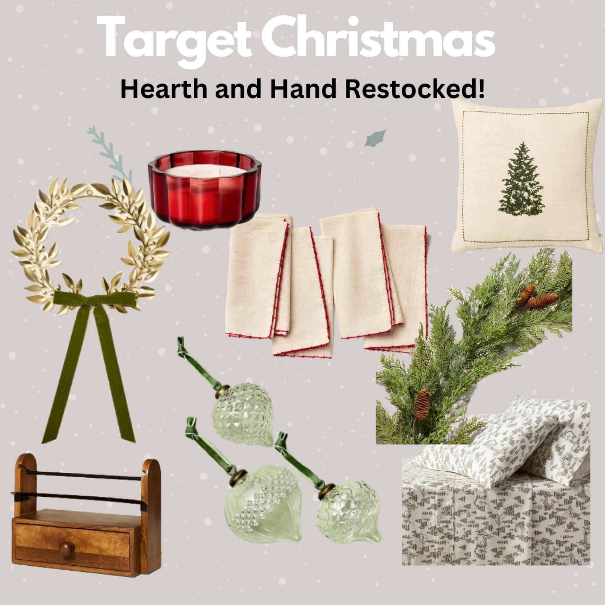 The full Hearth and Hand  Christmas line is available online again! 

#LTKStyleTip #LTKHome #LTKHoliday