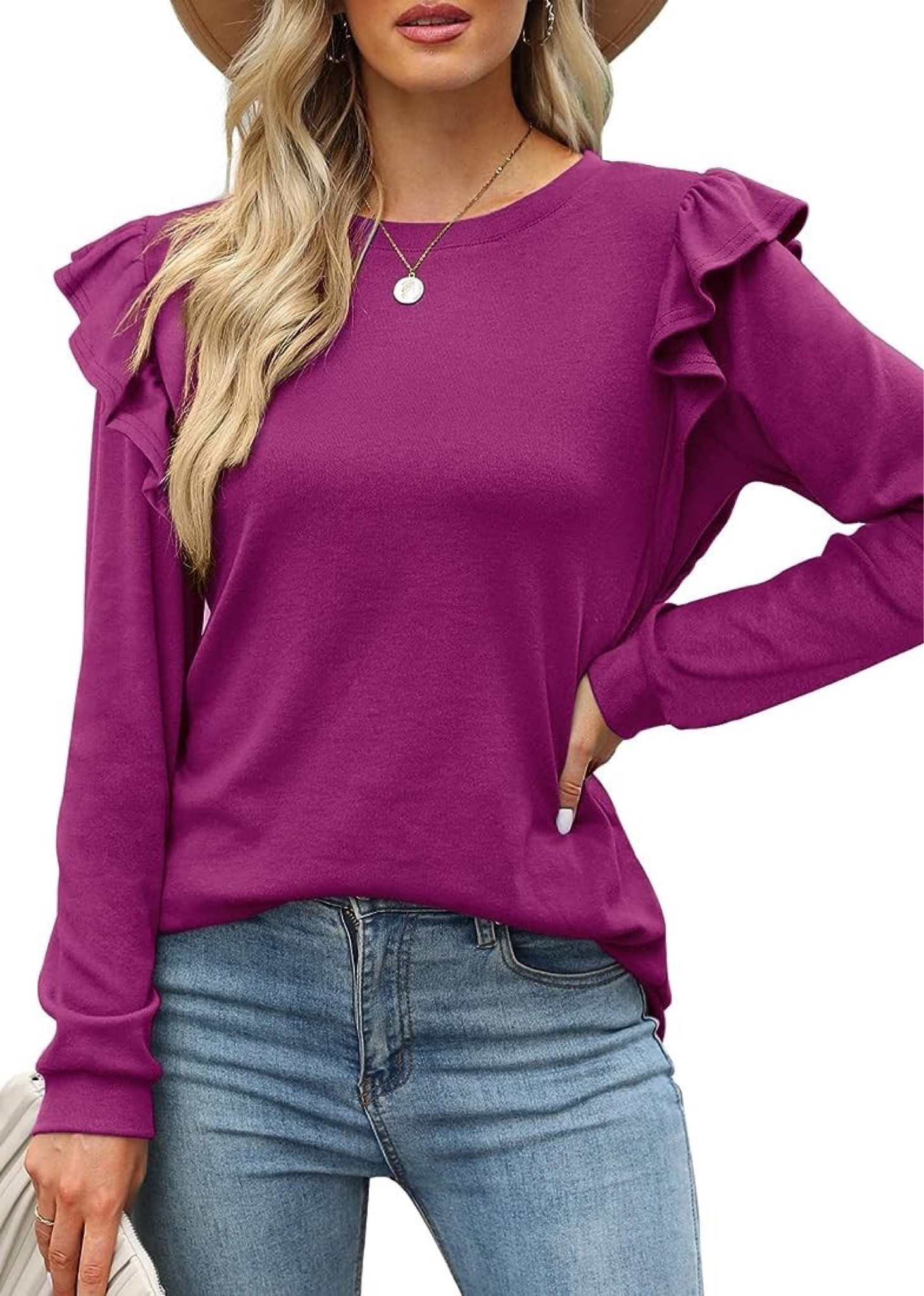 Just ordered this simple top for the upcoming fall season!! It’s currently 25% off and comes in a handful of colors.

#LTKSale #LTKunder50 #LTKsalealert
