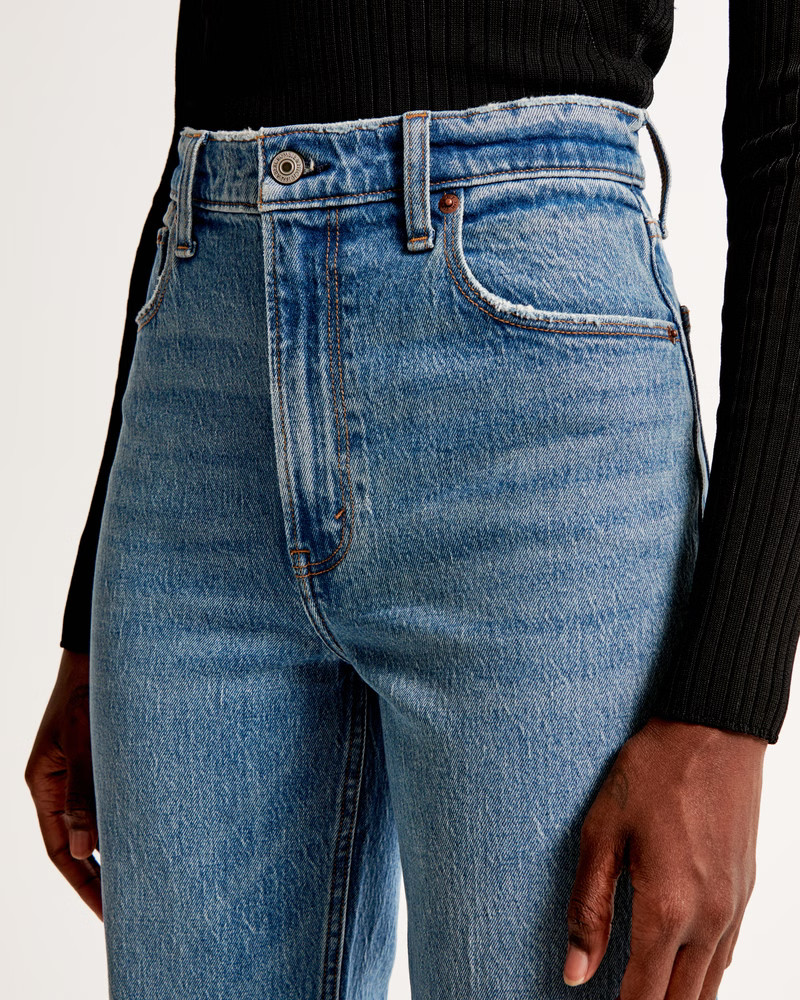 Women's Ultra High Rise 90s Straight Jean | Women's New Arrivals | Abercrombie.com | Abercrombie & Fitch (US)