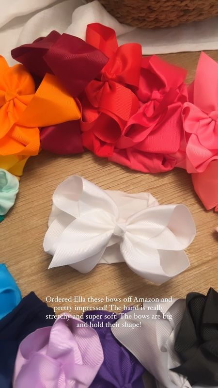 Amazon big baby bows!! Only $20! Bows hold their shape and the bands are stretchy and soft!

Baby girl accessories // baby girl bows

#LTKKids #LTKBaby #LTKFindsUnder50