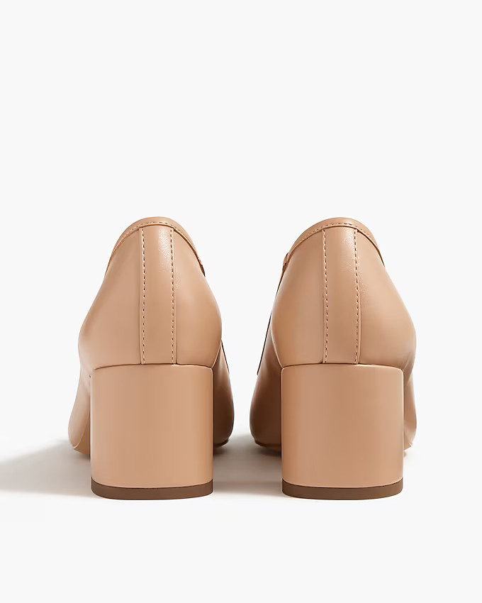 Cap-toe ballet block heels | J.Crew Factory